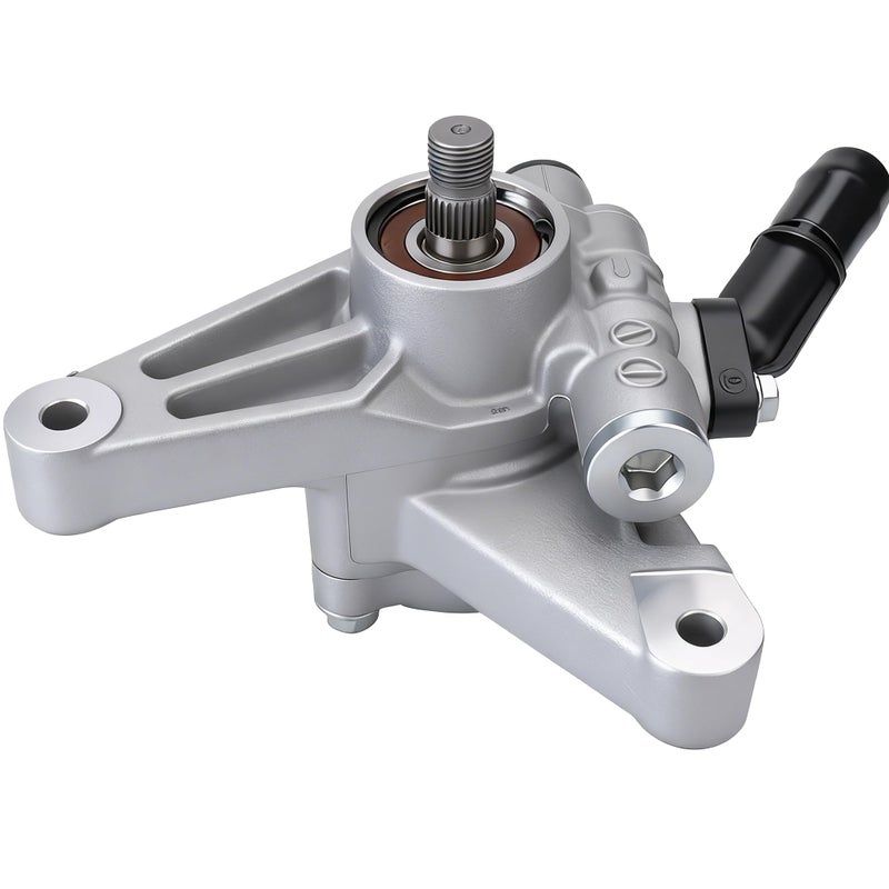 DRIVESTAR 21-5349 Power Steering Pump, fit 2003 2004 2005 2006 2007 for Honda Accord 3.0L, 2003-2006 for Acura MDX 3.5L, OE-Quality New, without Reservoir - Image 1